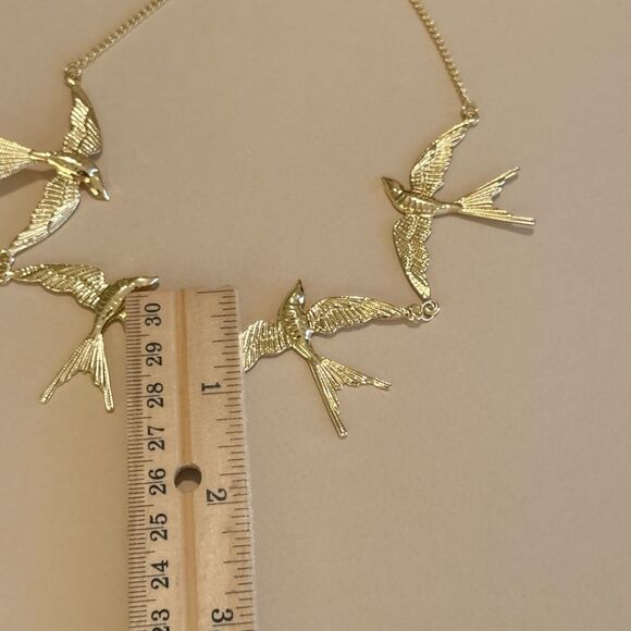 Bird necklace M1291 - Picture 3 of 3